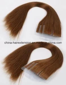 Human Hair, Brazilian Human Hair Tape Hair Extension