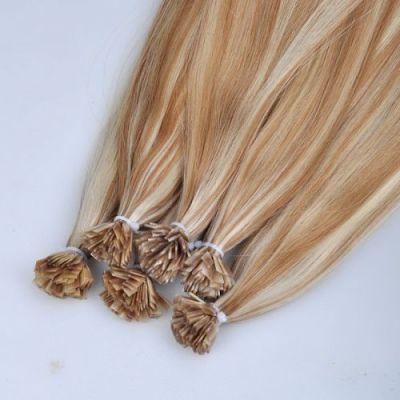 Flat Tip Remy Hair Extension Piano Color Flat Hair Extension