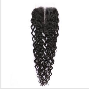 Direct Factory Wholesale 100% Human Hair Natural Color Virgin Hair Transparent and HD 4*4 Lace Closure Brazilian Hair Closure