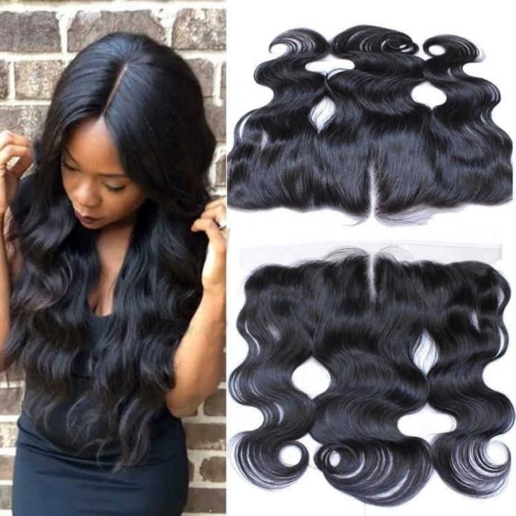 Kbeth Women Closure in Stock Fashion 13*4 Lace Frontal Body Wave 8inch Remy Human Hair Closures Factory Cheap Price Wholesale