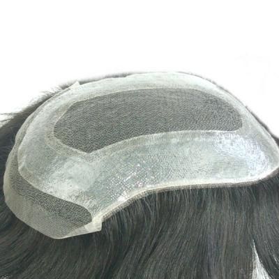 Fine Welded Mono with Clear PU Custom Made Non-Surgical Hair Replacement