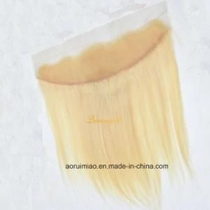 Wholesale Body Wave 613 Blond Hair Closure European 13X2 Lace Frontal