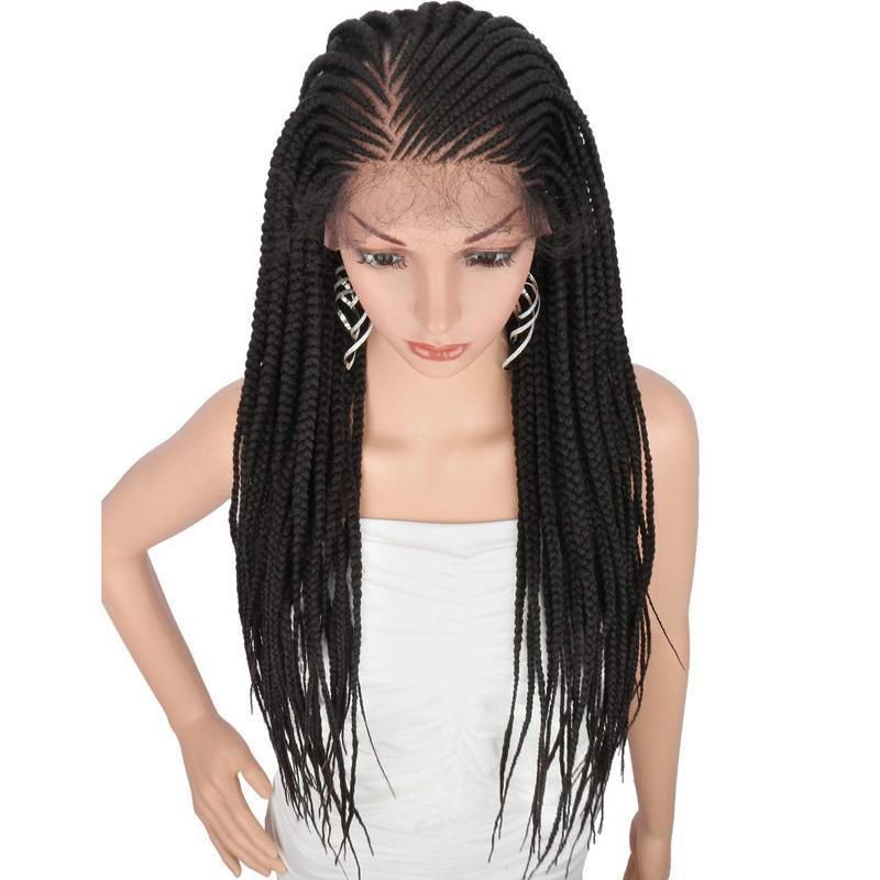Wholesale Lace Front Wig 1b 99j Color Transparent Braid Wig