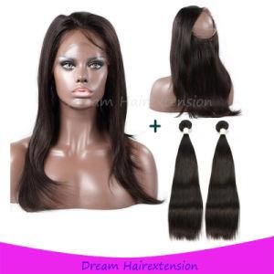360 Lace Wig 180% Density Lace Front Human Hair Wigs with Baby Hair