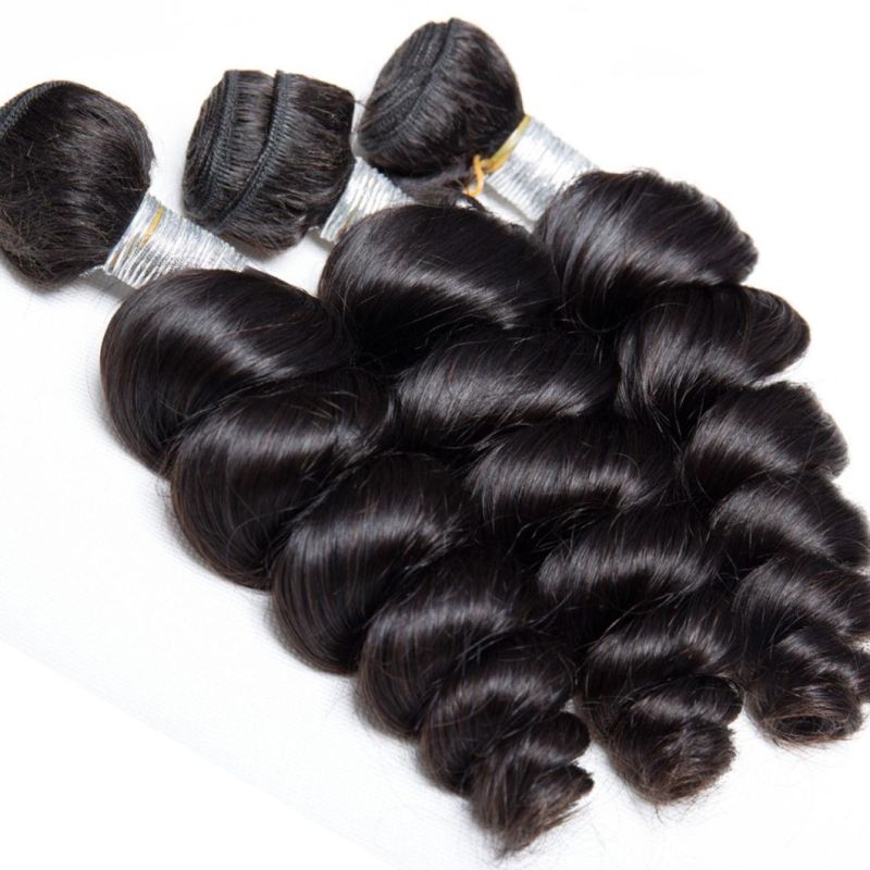 Top Grade Loose Wave Loose Deep 100% Human Remy Hair Brazilian Hair Weave Bundles