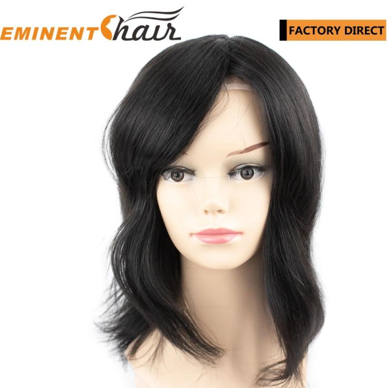 French Lace with PU Edge Base Women Wig Hairpiece