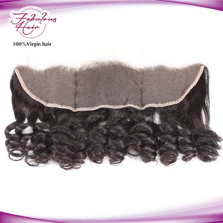 Ready to Ship 13X4 Transparent Lace Frontal Brazilian Loose Wave