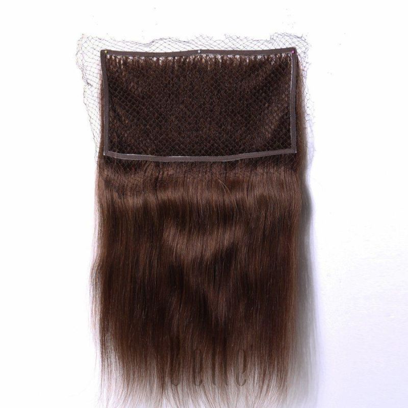 Belle 100% Top Quality Remy Hair Fishnet Hairpiece Hair Extension