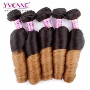 New Arrival Spring Curl Brazilian Ombre Human Hair Extension
