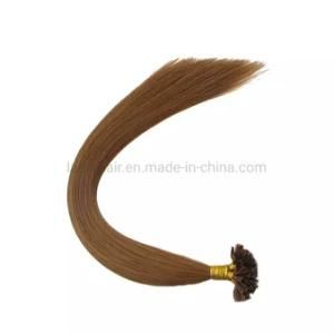 Nail U Tip Virgin Italian Keratin Brazilian Natural Blonde Wholesale Straight Factory Extension Human Hair