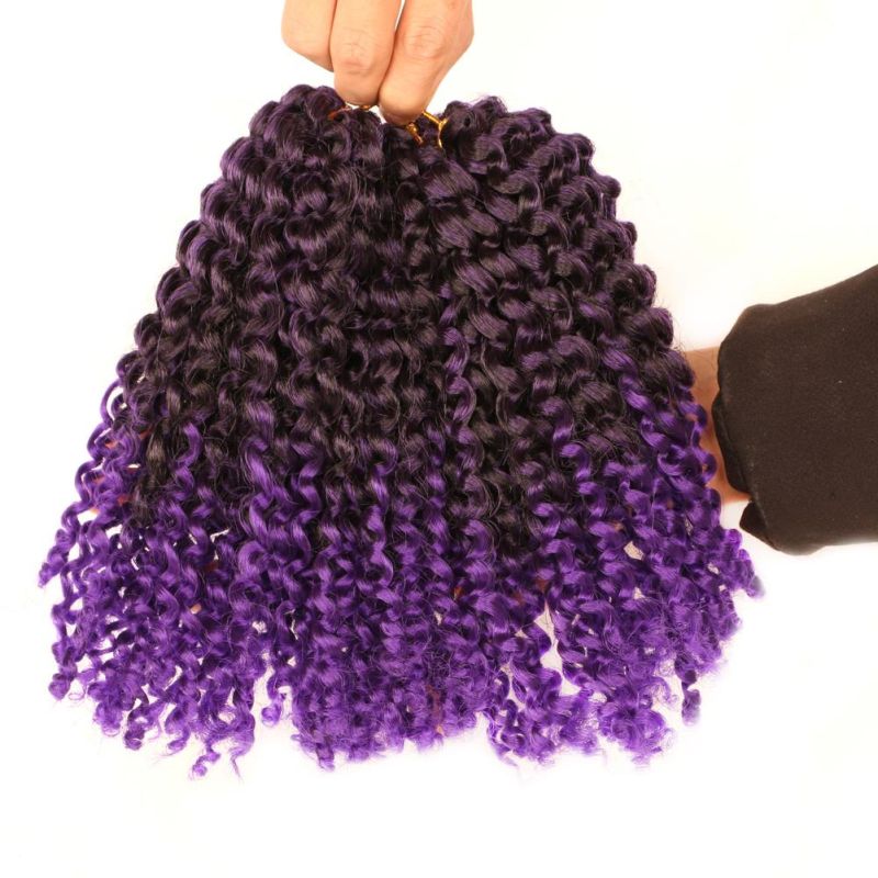 Marlybob Crochet Braiding Afro Kinky Curly Twist Braids Ombre Hair Extension