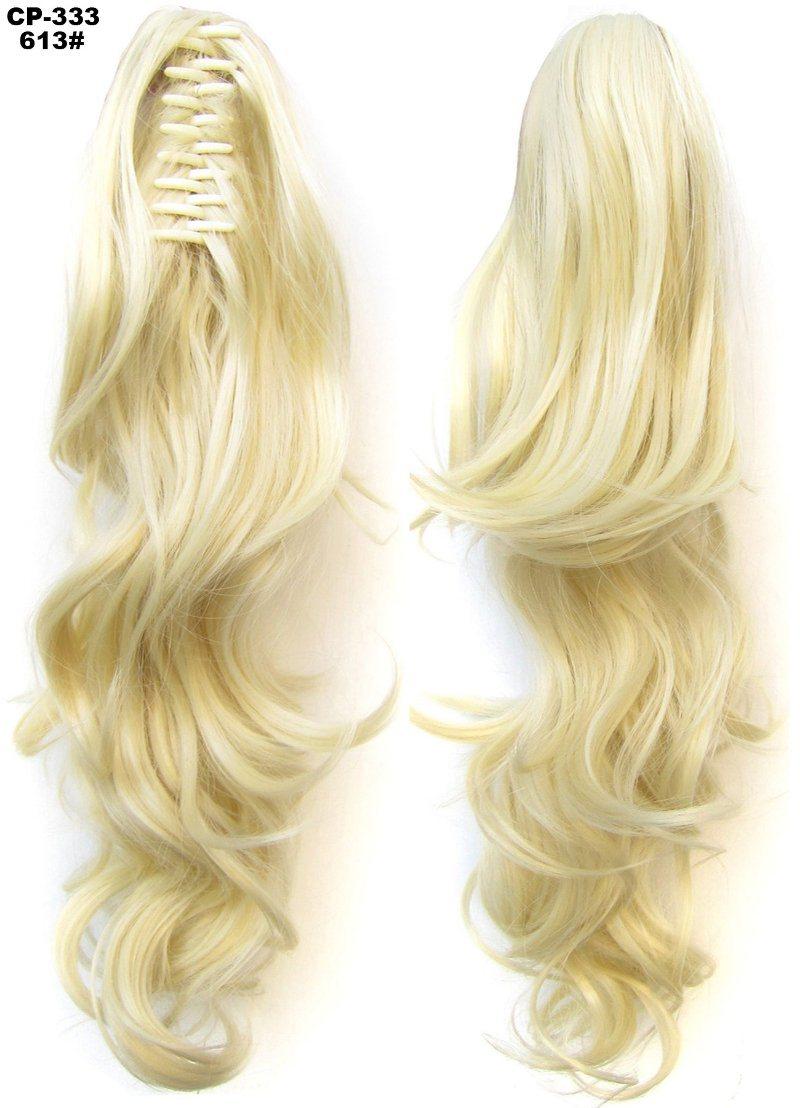 Body Wavy Synthetic Clip in Hairpiece Ponytail Extension