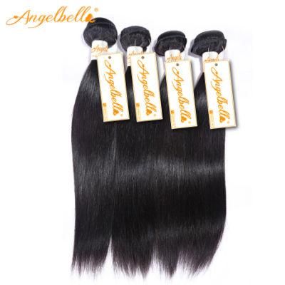 Angelbella Raw Mink Brazilian Cheap Price Remy Hair Natural Black Hair Bundles