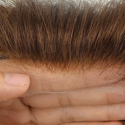 Invisible Hair Line - Men&prime;s Best Chioce for Comfort - Full Swiss Lace Hair Replacement System