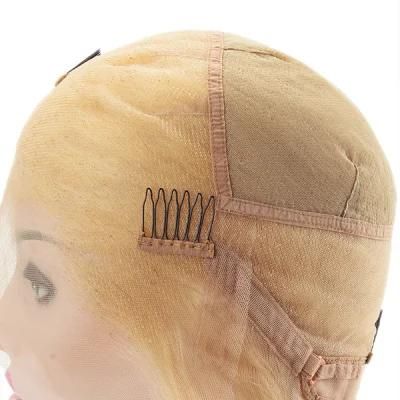 Blonde and Straight Women&rsquor; S Real Human Hair Full Lace Lw1-S Hairpiece