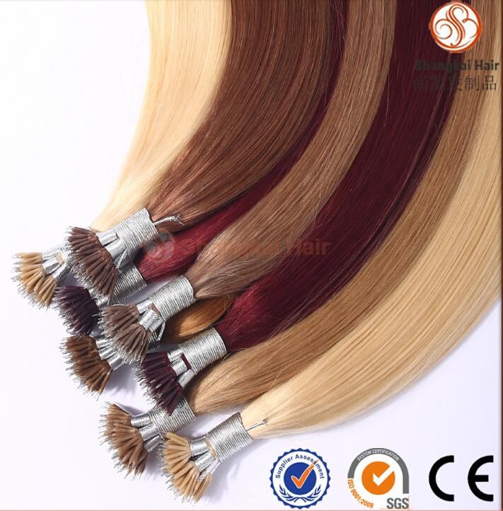 Wholesale Human Hair Extension I Tip Remy Natural Hair