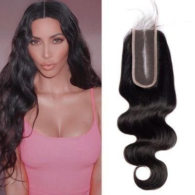 Cheapest Price Wholesale Lace Closure Human Hair Closure Kim K Closure 2*6 Lace Closure