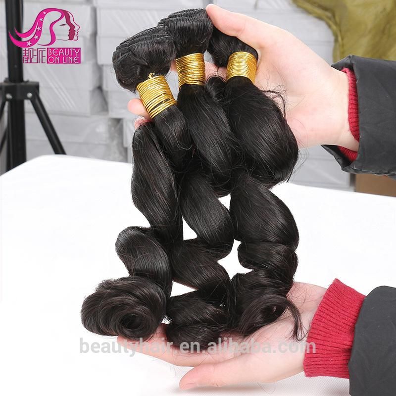 Top Grade Hot Selling Brazilian Human Hair Extension Loose Wave Hair Bundles