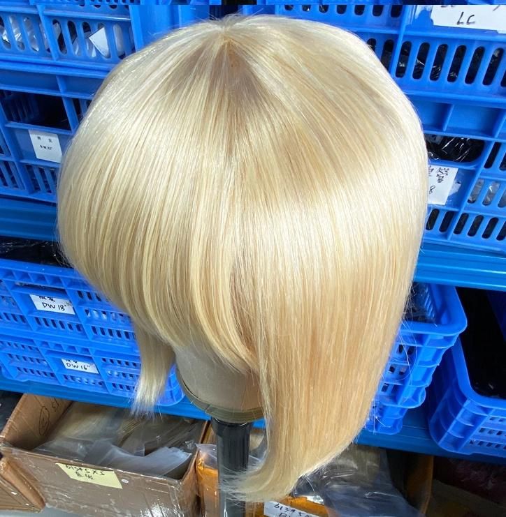 Large Stock for Black Friday 1b/613 Blonde Machine Made Human Hair Wigs 8-14 Inch Glueless Bob Short Wig Black Women