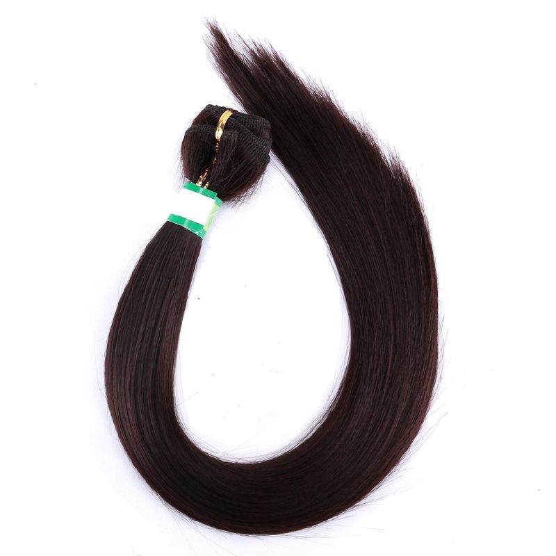 Straight Human Hair Brazilian Hair Bundles Hair Extensions for Wig