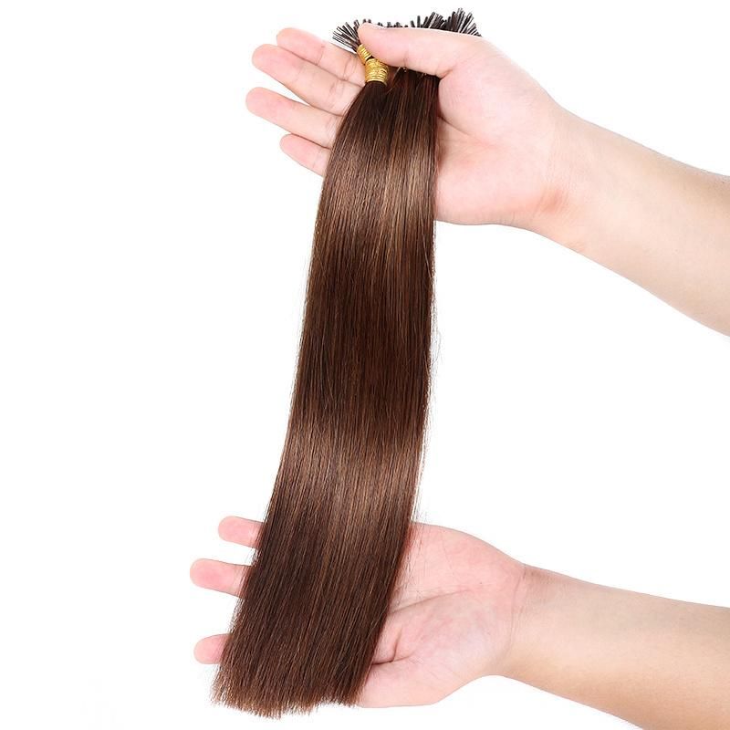 2016 Wholesale Brazilian Prebonded I-Tip Hair Extensions Human Hair