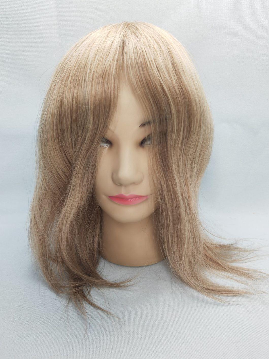 2022 Most Popular Ventilated Fine Welded Mono Human Hairpiece Made of Human Remy Hair