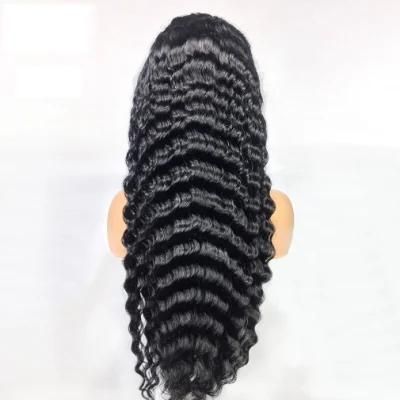 20 Inch Brazilian Loose Deep Wave Wig Remy 13X6 Lace Front Human Hair Wigs for Women