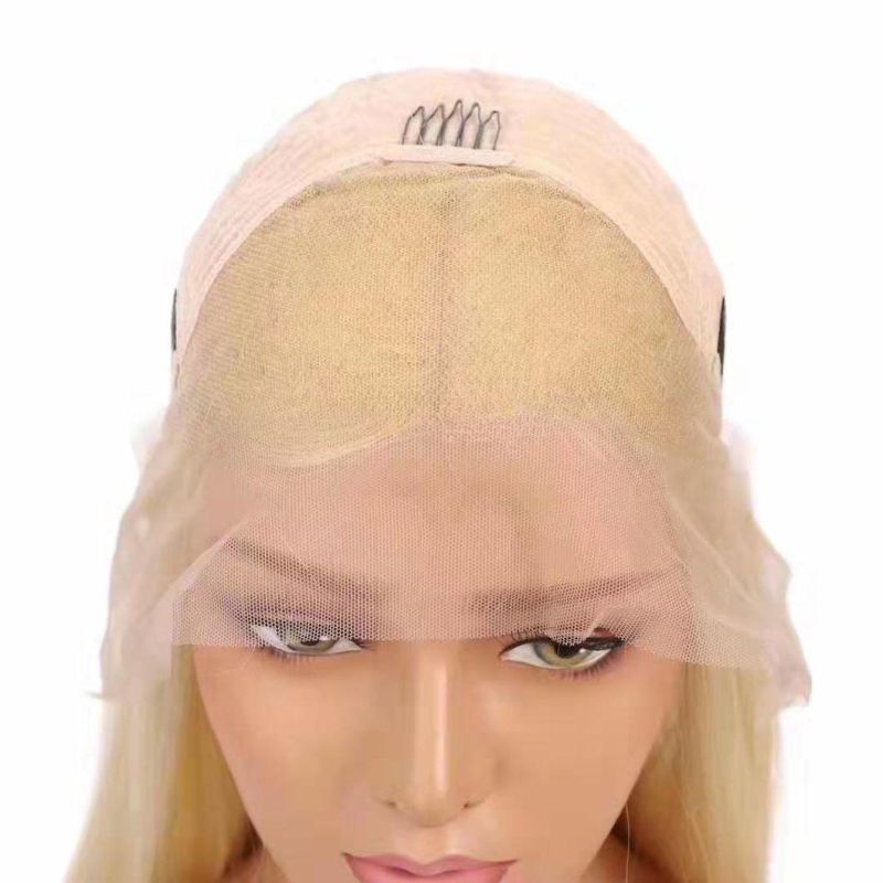 613 Lace Wig Blonde Human Hair Lace Wig Straight Cuticle Aligned Hair Vendors Full Lace Wigs