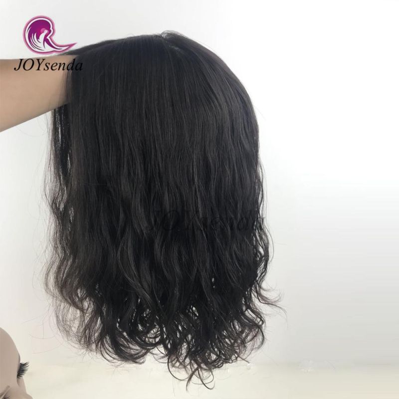 Wholesale Short Layer Long Hair Natural Wavy Unprocess Virgin European Hair Jewish Wigs Manufacturer/Kosher Wig Factory