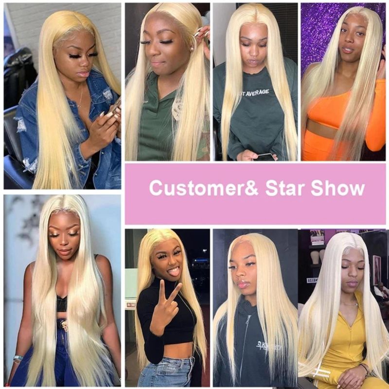 613 Honey Blonde Bundles Brazilian Hair Weave Bundles Strong Weft Straight Human Hair Bundles Extension Remy
