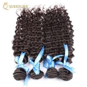 Brazilian Virgin Cuticle Aligned Deep Wave Human Hair Extension
