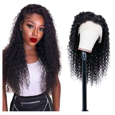 Kbeth Wholesale Virgin Brazilian Deep Wave Hair 40 Inch Wig Thin Swiss HD 13X4 Transparent 100% Lace Front Closure Frontal Wig