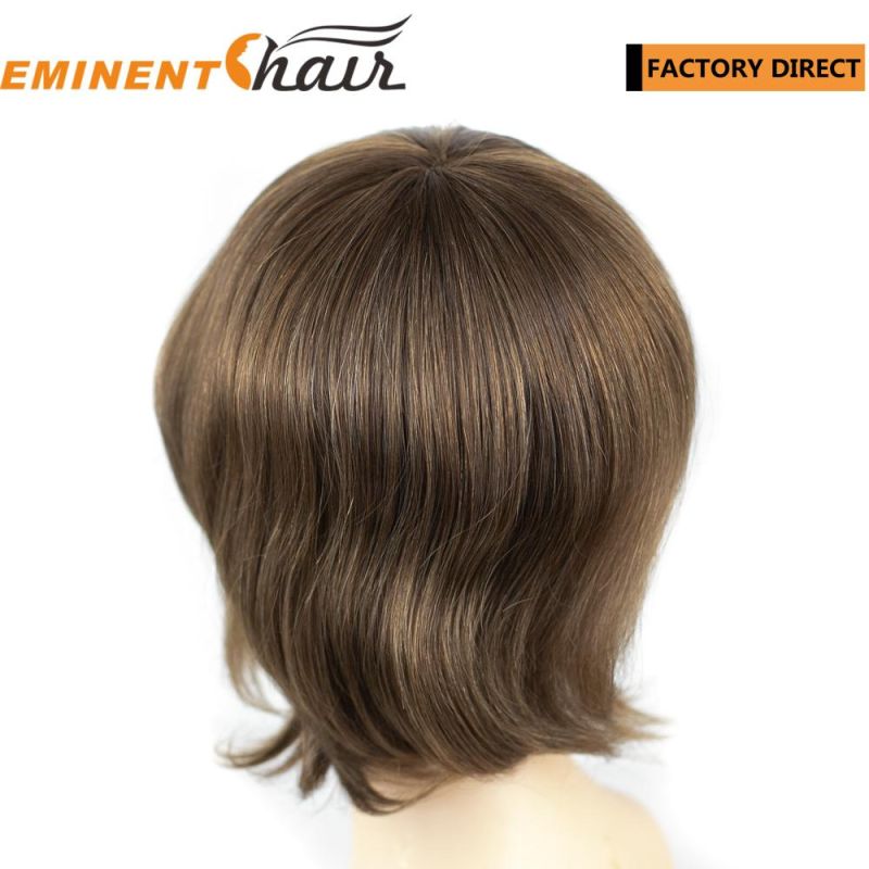 Natural Hairline Lace Front Ribbon Integration Women Hair Replacement System