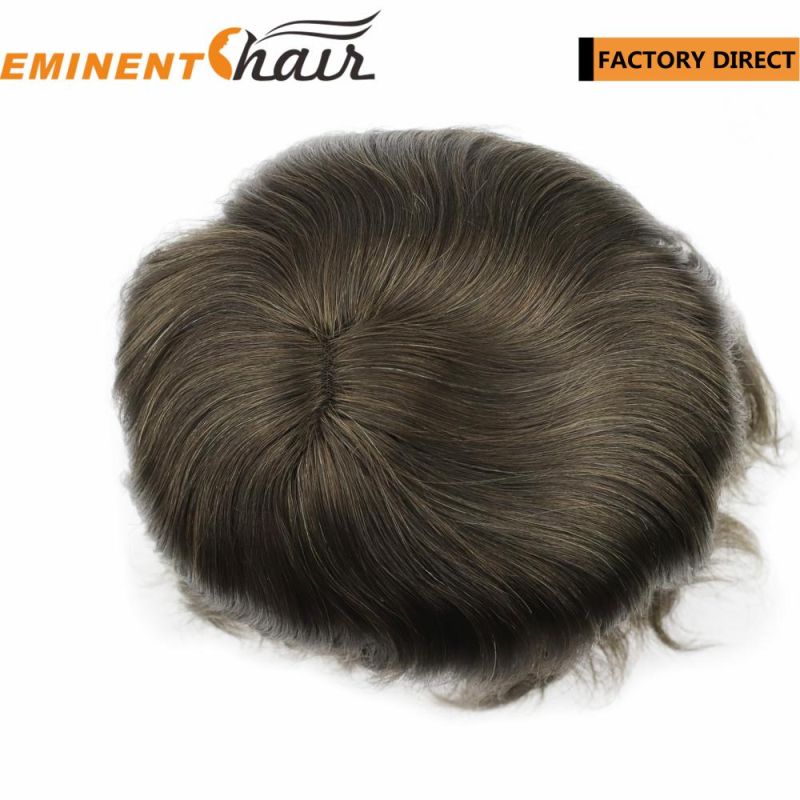 Factory Direct Human Hair Men′s Lace Hair Product