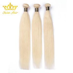Blond Color Brazilian Virgin Human Unprocessed Hair Extension with Hair Bundle