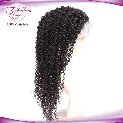 Virgin Cuticle Aligned Long Hair Curly Wig Human Hair