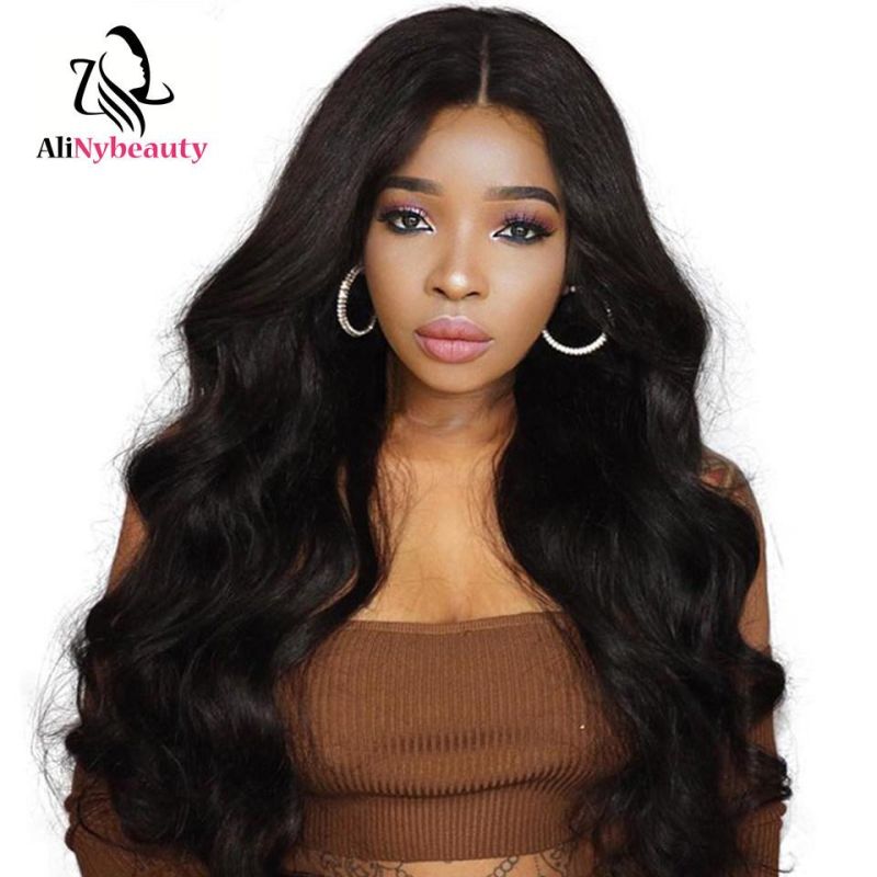 Factory Price Body Wave Virgin Brazilian Hair Full Lace Human Hair Wig