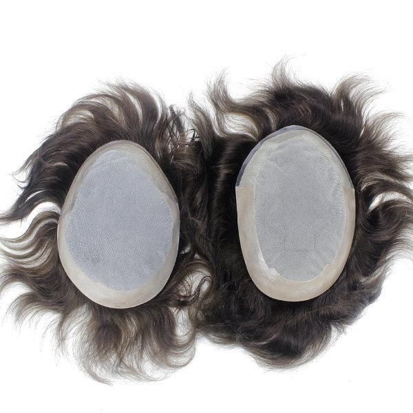 Silk Mono with Poly Around Hair Replacement Men