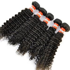 Kinky Curly Peruvian Virgin Remy Human Hair Weave Extensions