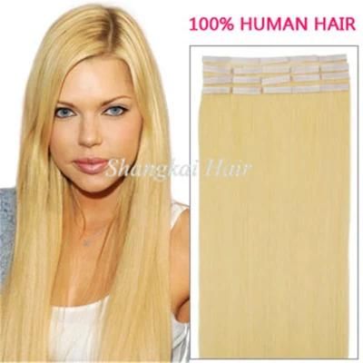 20inch Light Blonde Tape Hair Extension Remy Human Hair Tape