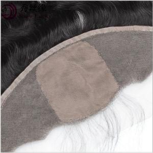 Top Sale Virgin European Body Wave Hair 13*4 Silk Base Frontal Closure