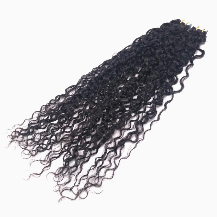 12A Unprocessed Virgin Human Hair Water Loose Wavy Wholesale Tape Hair Extensions