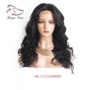 Brazilian Human Hair Wigs for Women Black Wavy Remy Hair Lace Front Wigs