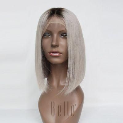 Middle Parting Luxury Lace Front Wig Use Virgin Human Hair