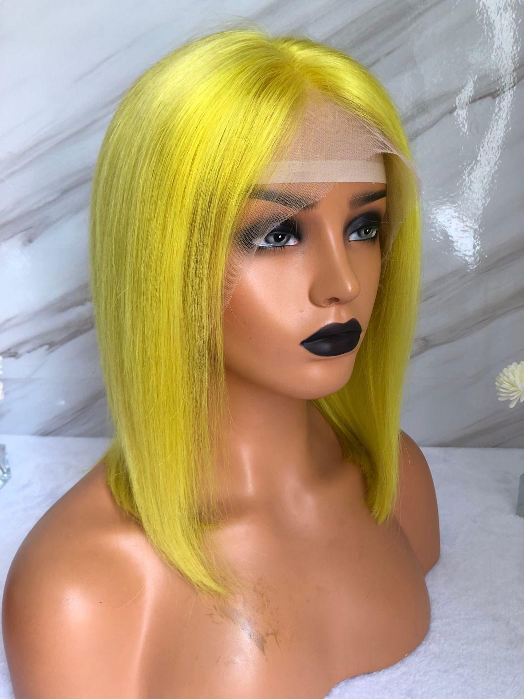 Brazilian Remy Bob Wig Short Bob 150% Density Straight Wig