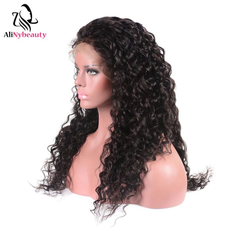 100% Natural Color 360 Lace Human Hair Wig