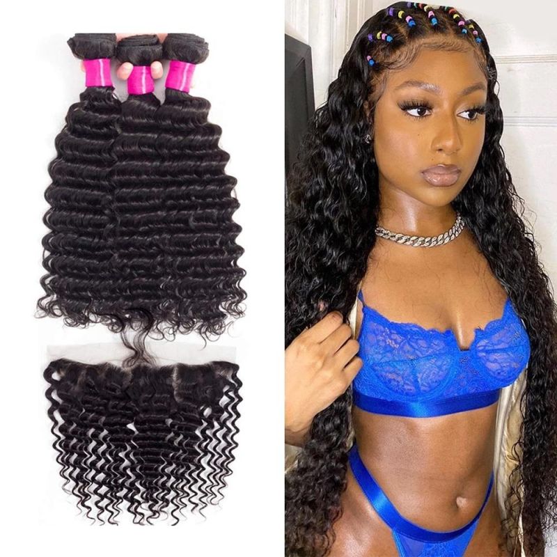 Kbeth Kinky Curly Hair Closure for Lady 2021 Fashion Remy Customized Factory Supply 11A Top Quality 13*4 Ear to Ear Toupees From China Xuchang City