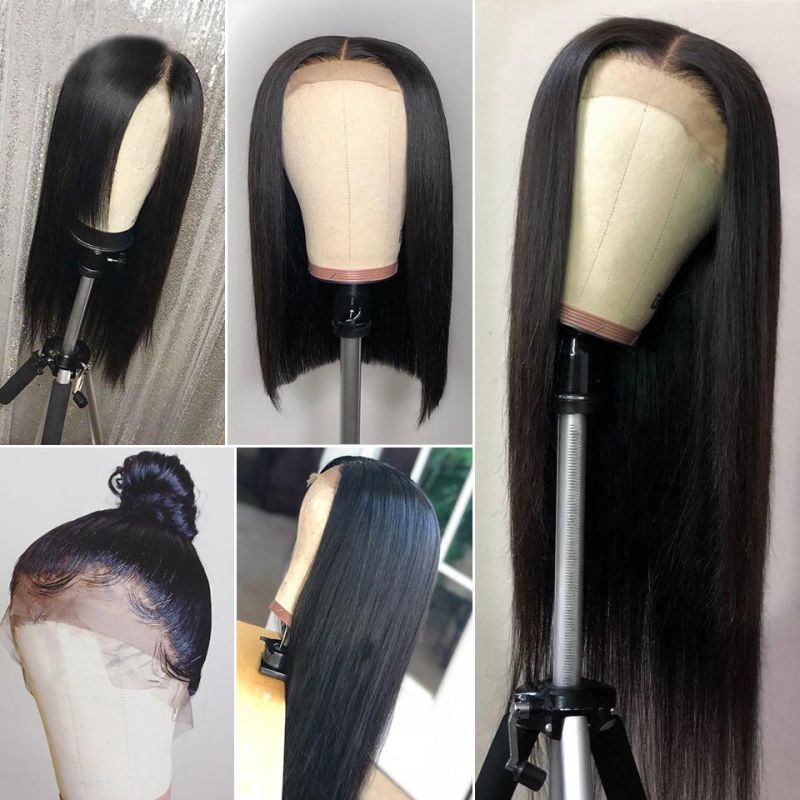 Cheap Wholesale Hair Wigs Human Lace Front Closure Body Wave Full Virgin Brazilian Cuticle Aligned Lace Closure Human Hair Wig