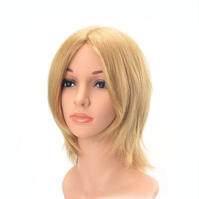 Short Natural Straight Blond High Quality European Virgin Hair Jewish Wig