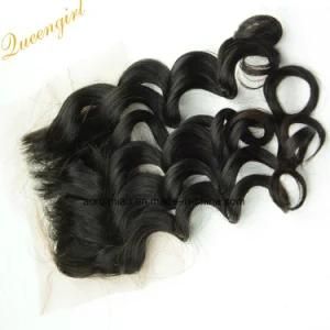 Hair Accessories Wavy Straight Curly 4X4 Top Lace Closure Indian Virgin Hair
